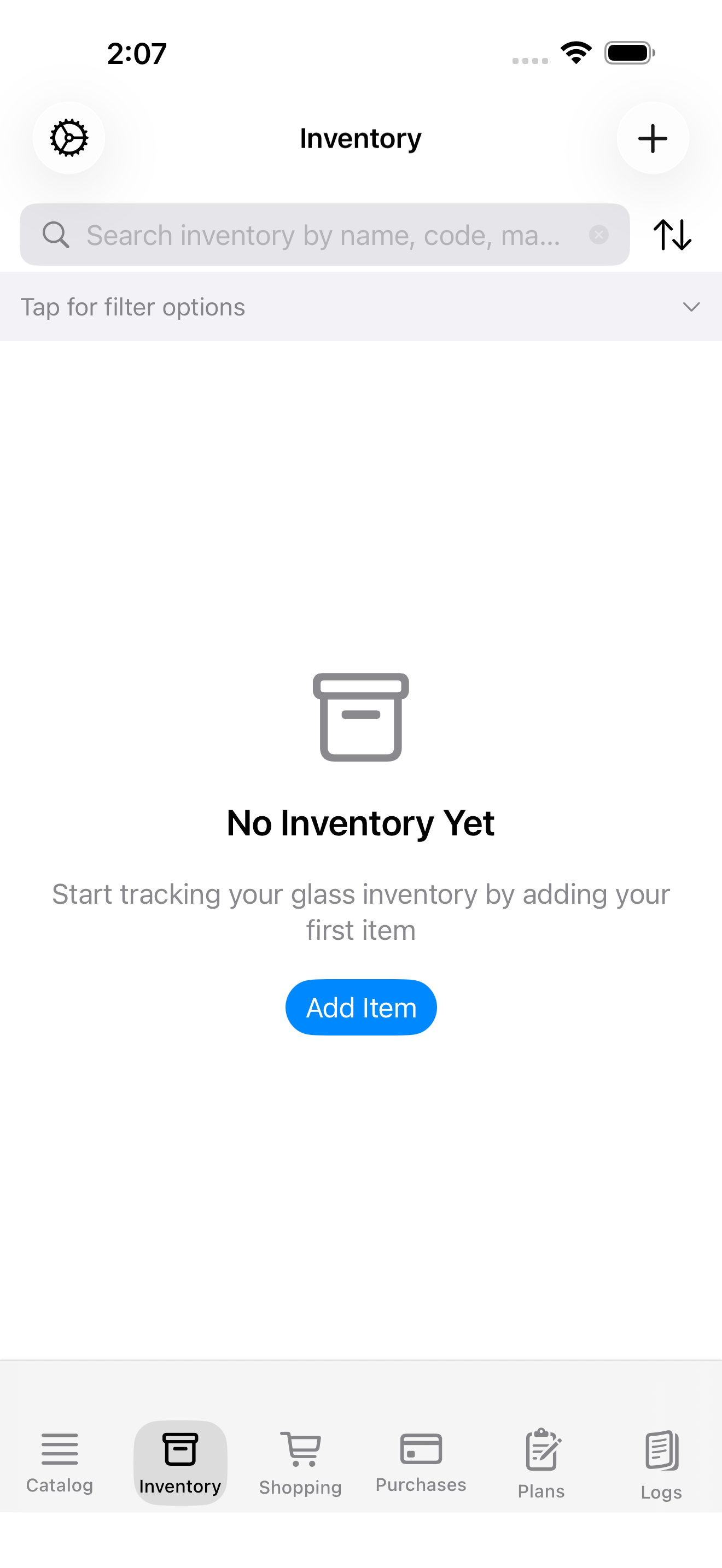Inventory tracking