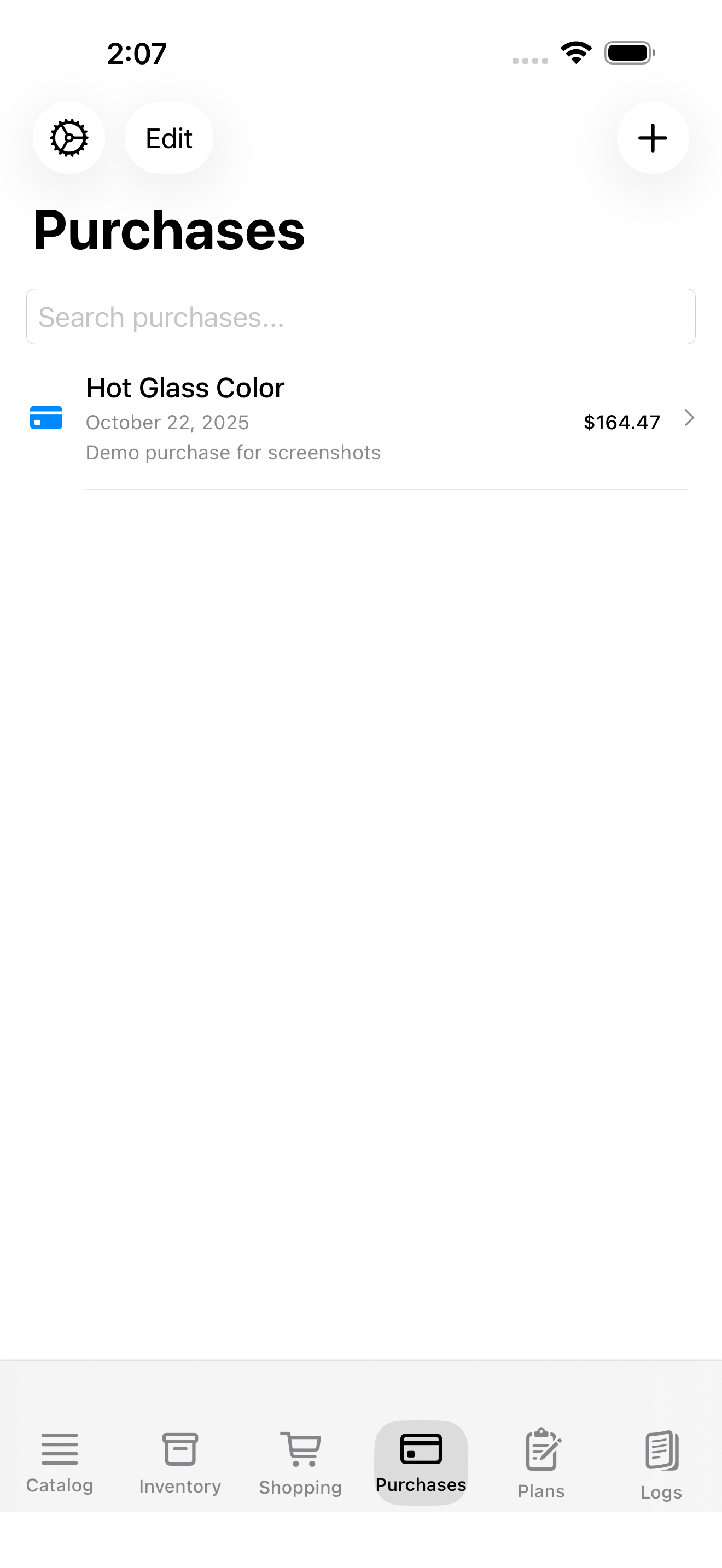 Purchase tracking